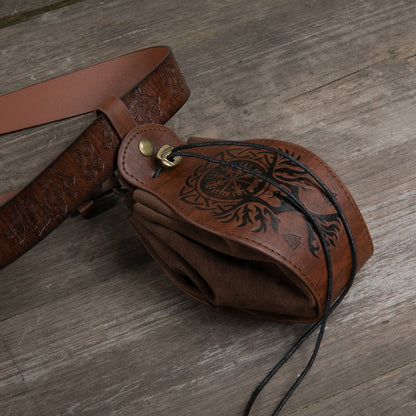 The Wanderer's Pouch Norse Belt Bag