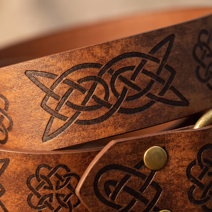 Woven Knot Viking Ring Belt